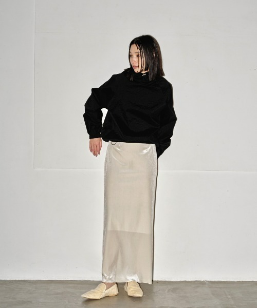 TODAYFUL（トゥデイフル）の「Pencil Velour Skirt（スカート）」 - WEAR