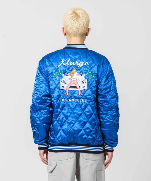 XLARGE（エクストララージ）の「REVERSIBLE FLAG GAL SOUVENIR JACKET