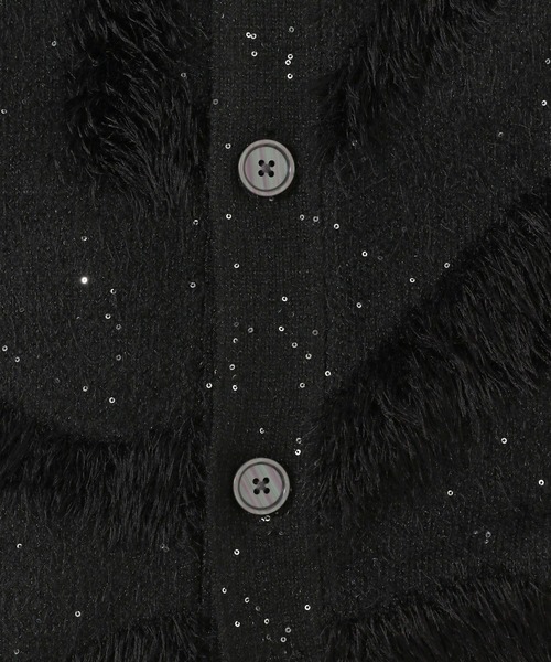 HARE（ハレ）の「イソザイラインスパンコールカーディガン(HARE