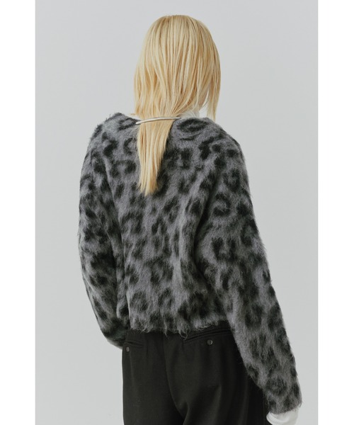HYSTERIC スタッズレオパードカーディガン✴︎ GLAMOUR（カーディガン