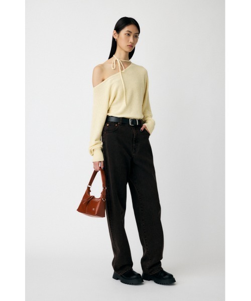 セール】MIDRISE LOOSE テーパードデニム（デニムパンツ）｜MOUSSY