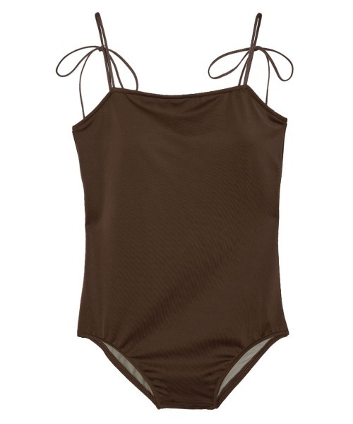 Ameri（アメリ）の「BACK OPEN RIBBON SWIM WEAR（水着）」 - WEAR