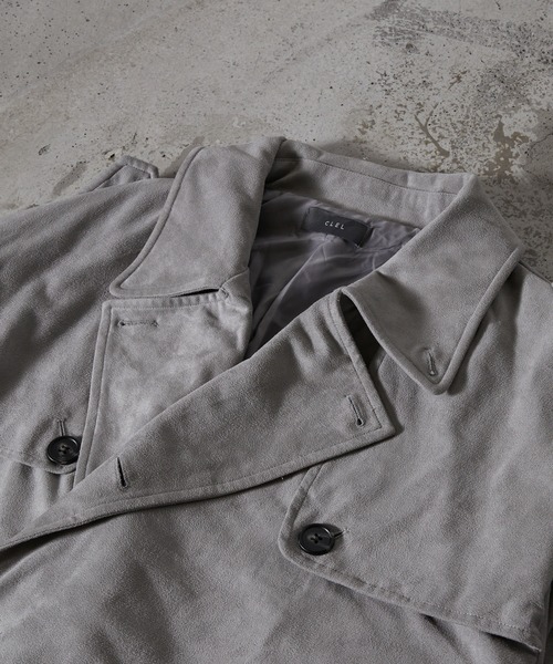 CLEL（クレイル）の「【CLEL】Double Tech Fade Trench Coat/ダブル
