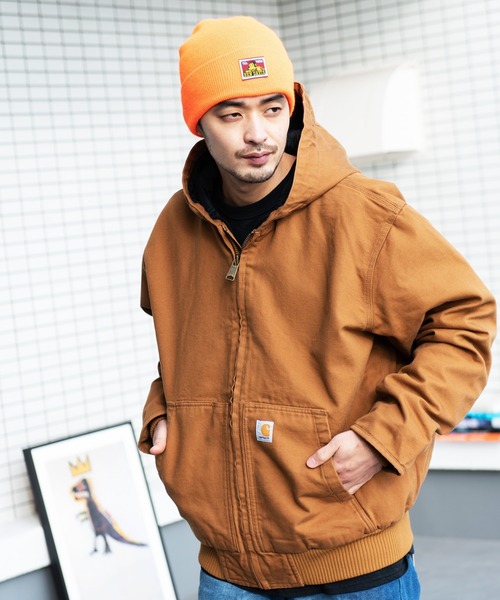 セール】Carhartt ダックキルト裏地付 アクティブジャケット（ブルゾン