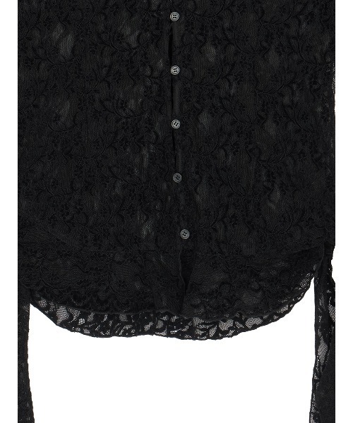 UND 2WAY CUT LACE FRILL TOP（Tシャツ/カットソー）｜Ameri（アメリ