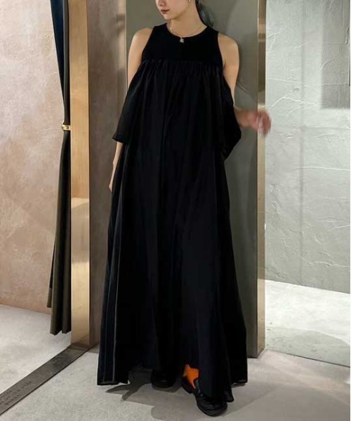 セール】3WAY SHOULDER VOLUME ROMPERS（サロペット/オーバーオール