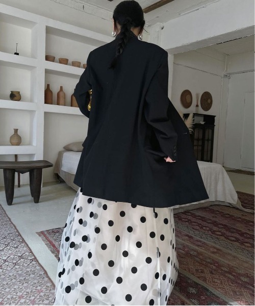 OTONA MUSE DOT TULLE SKIRT（スカート）｜Ameri（アメリ）の