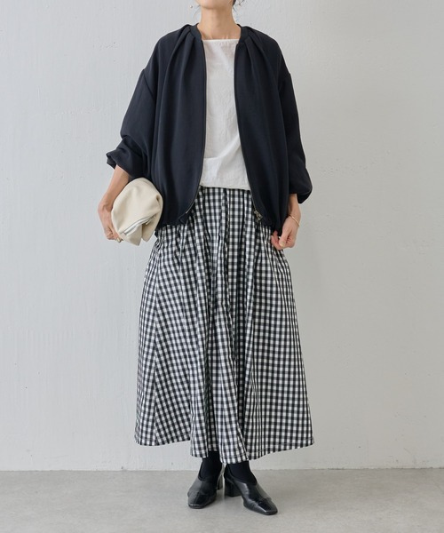 BEARDSLEY（ビアズリー）の「タフタギャザースカート（スカート）」 - WEAR