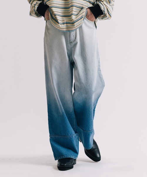 Lui's（ルイス）の「グラデーションデニムパンツ（デニムパンツ）」 - WEAR