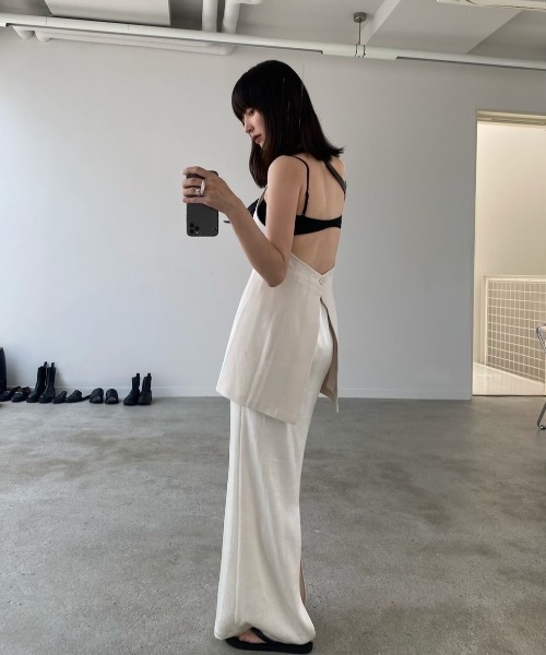 ENOF（イナフ）の「ace long straight skirt（スカート）」 - WEAR