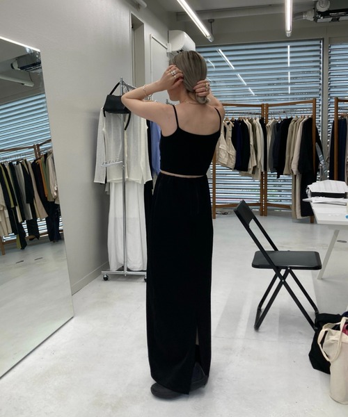 ENOF（イナフ）の「ace long straight skirt（スカート）」 - WEAR