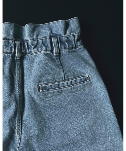 anuke（アンヌーク）の「Waist Tuck Denim（デニムパンツ）」 - WEAR