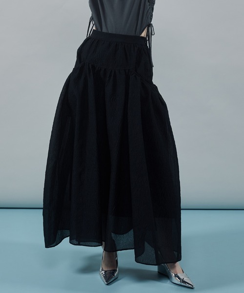 MAISON SPECIAL（メゾンスペシャル）の「Sheer Jacquard Voluminous
