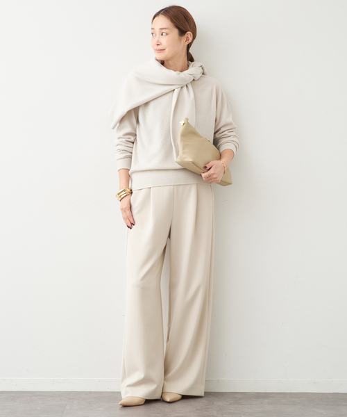 CAPRI クルーネック プルオーバー（ニット/セーター）｜capri（カプリ