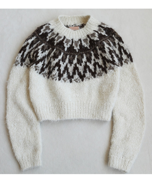 TODAYFUL（トゥデイフル）の「ノルディックハンドニット（ニット