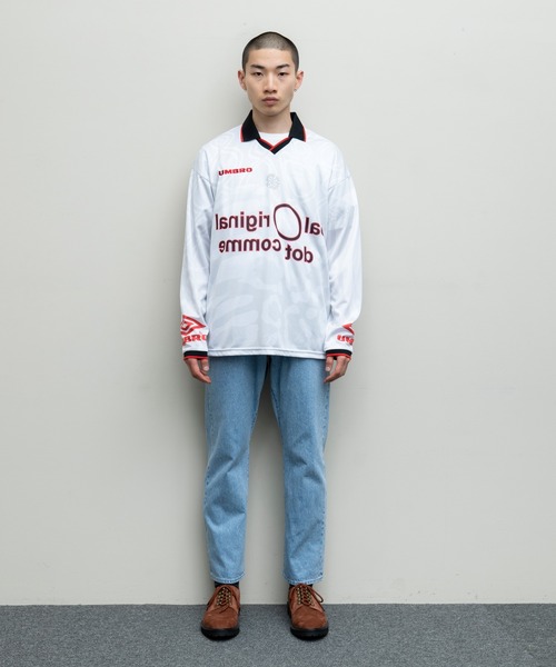 2022秋冬】BAL/UMBRO/DIASPORA SKATEBOARD LS FOOTBALL SHIRT（Tシャツ