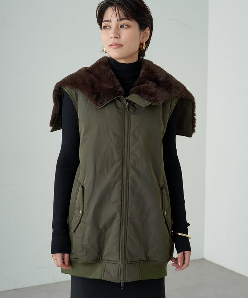 LOUNGEDRESS（ラウンジドレス）の「ミリタリージレブルゾン（ベスト