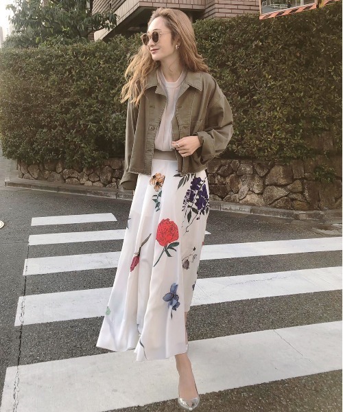 Ameri（アメリ）の「AMANDA CIRCULAR SKIRT（スカート）」 - WEAR