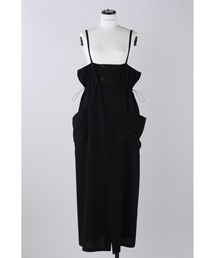 nagonstans｜ナゴンスタンスのサロペット/オーバーオール（ブラック