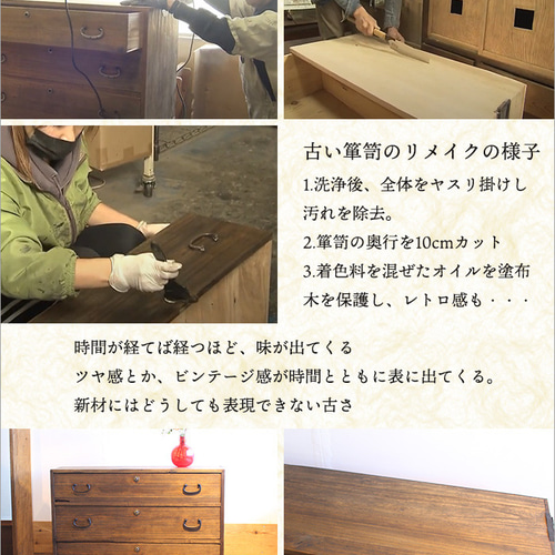 両袖 文机 アンティーク 座卓 和モダン 和室 和風 テレビ台 ローボード