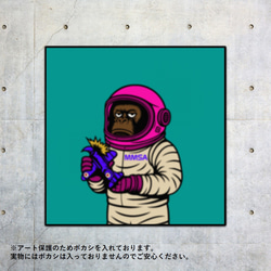 MONKEY MARK パラシュート猿 グラフィックアート 写真・グラフィック