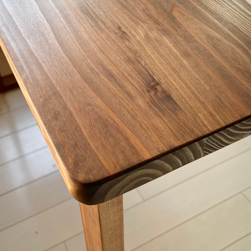 無垢ダイニングテーブル 100×60cm 国産杉 天然木 作業テーブル