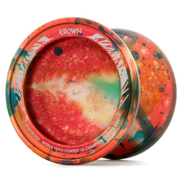 フルメタルモデル “KROWN Finger Spin” | C3yoyodesign 日本語公式