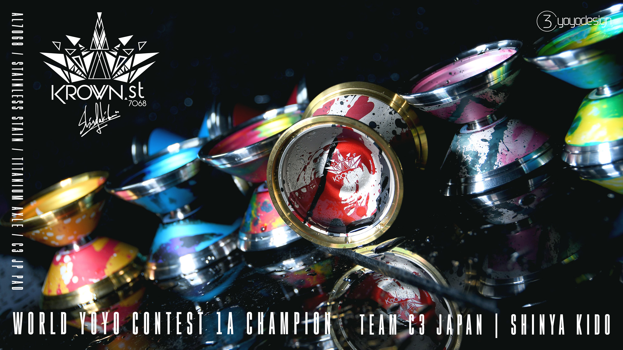 ハイエンドモデル “KROWN.st 7068” | C3yoyodesign 日本語公式