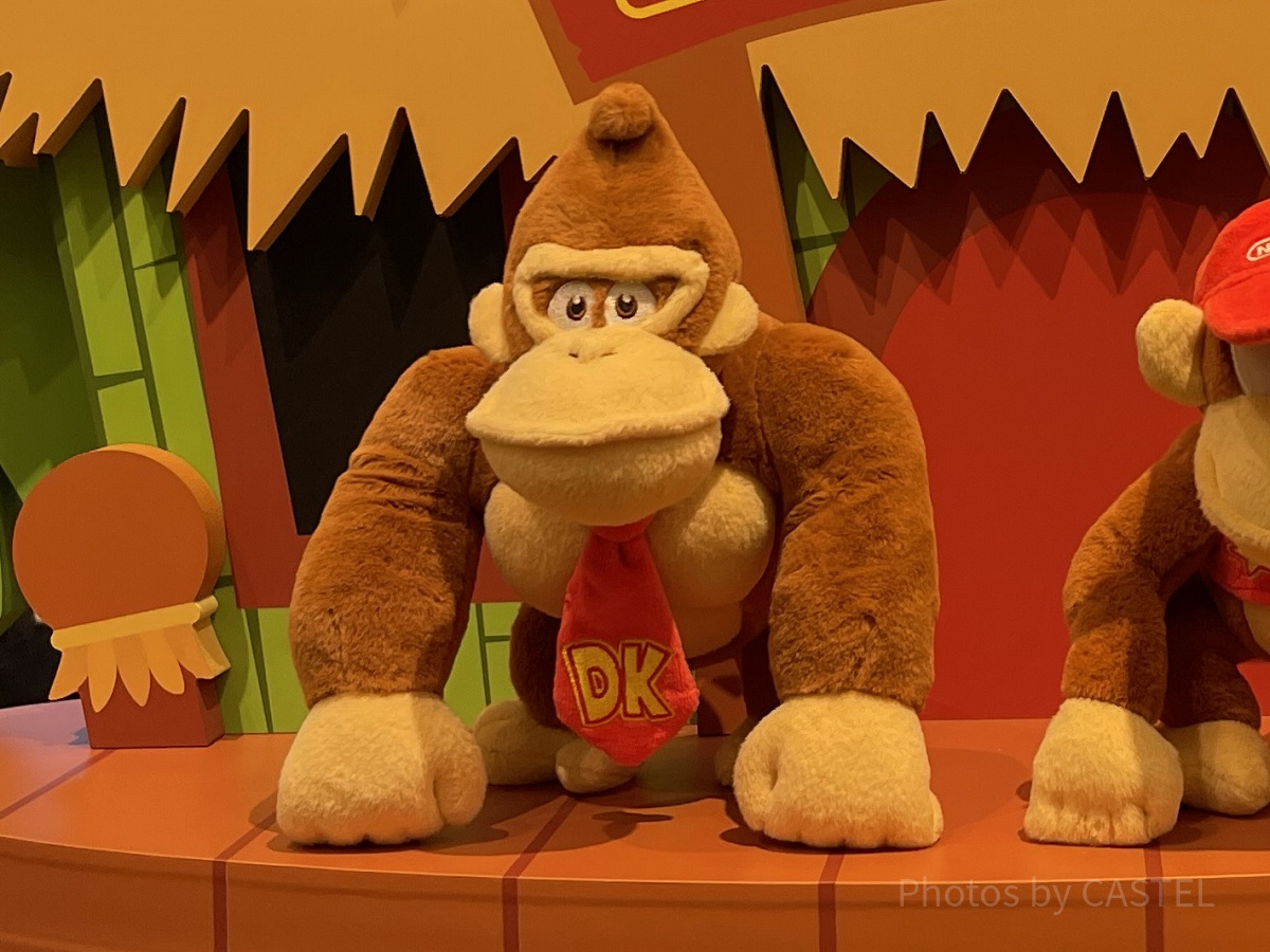 ドンキーコングのぬいぐるみ| キャステル | CASTEL ディズニー情報