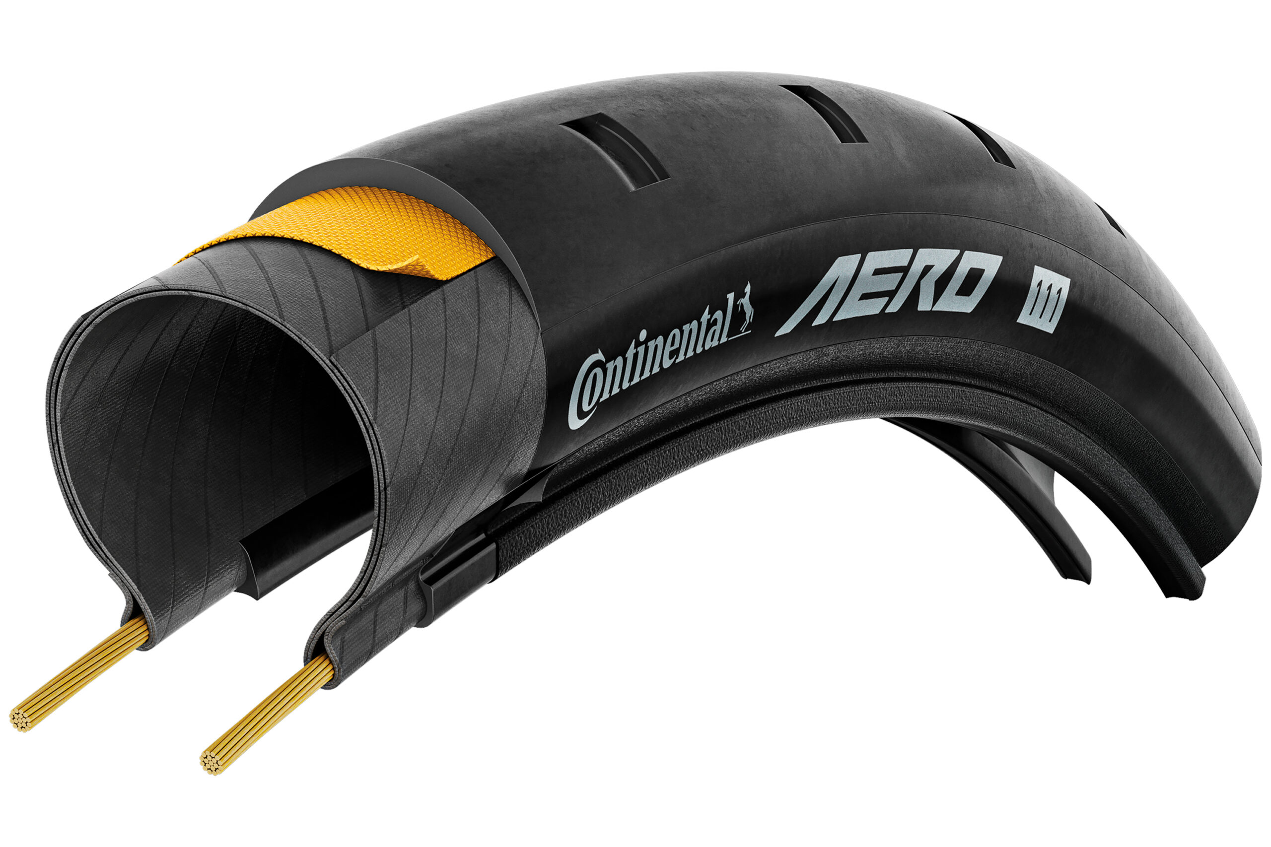 The Aero 111 front tyre is Continental's most aero yet – up to 18