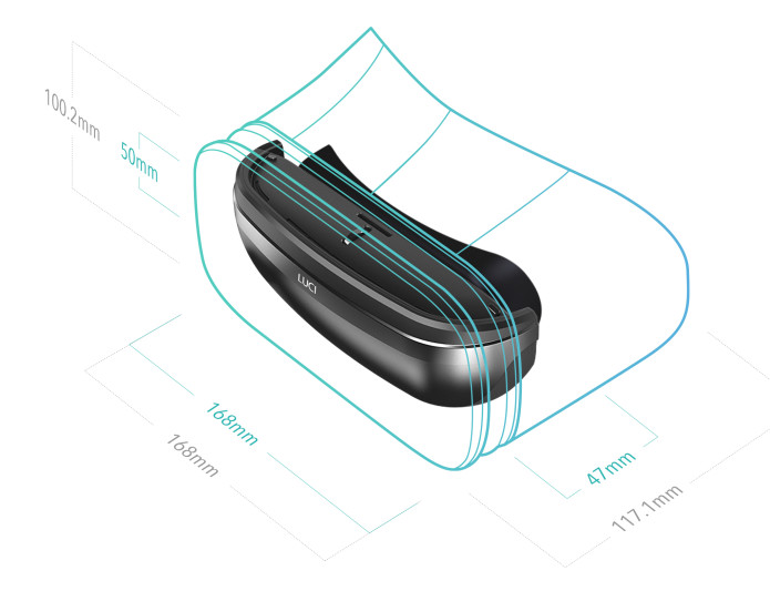 LUCI immers｜3D/8Kをオンデマンドで楽しめるポータブルウェアラブル