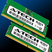A-Tech 16GB (2x8GB) DDR5 4800MHz SODIMM PC5-38400 Non-ECC