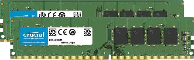 Crucial 8GB (2 x 4GB) DDR4 3200 (PC4 25600) Desktop Memory Model
