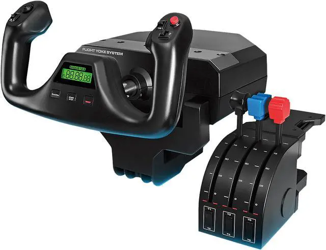 Logitech G Saitek PRO Flight Yoke System - Newegg.com