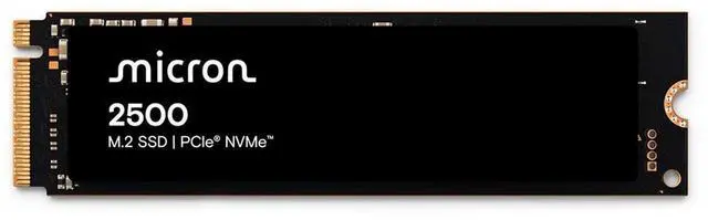 Micron SSD 2500 PCIe Gen4 NVMe SSD QLC NAND 2TB M.2 MTFDKBA2T0QGN