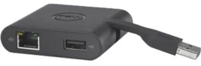 Dell Adapter DA200 - USB-C to HDMI/VGA/Ethernet/USB 3.0 - Newegg.com