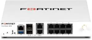 Fortinet FortiGate 60F, 10 x GE RJ45 ports (including 7 x Internal