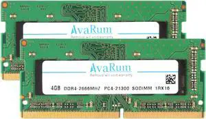 Crucial 4GB Single DDR4 2666 MT/s (PC4-21300) CL19 x8 SODIMM 260