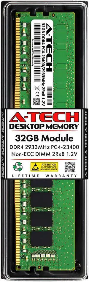 SK Hynix 8GB(2X4GB) DDR4 3200MHz PC4-3200AA UDIMM (HMA851U6DJR6N