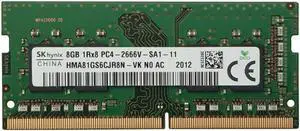 SK Hynix 8Gb 1Rx8 PC4-2666V Laptop 2666Mhz Memory SoDimm RAM