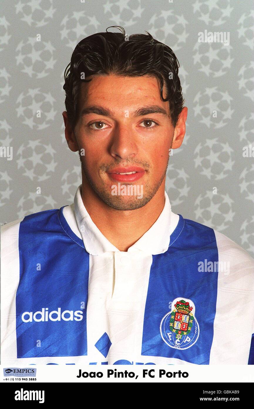 UEFA Champions League 1995/96 . Joao Pinto, FC Porto Stock