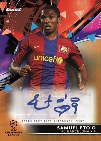 2021-22 Topps Finest UEFA Champions League Checklist, Details