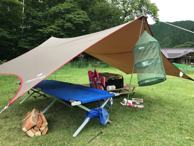 レビュー】ソロタープにもってこい。snowpeak ライトタープペンタ