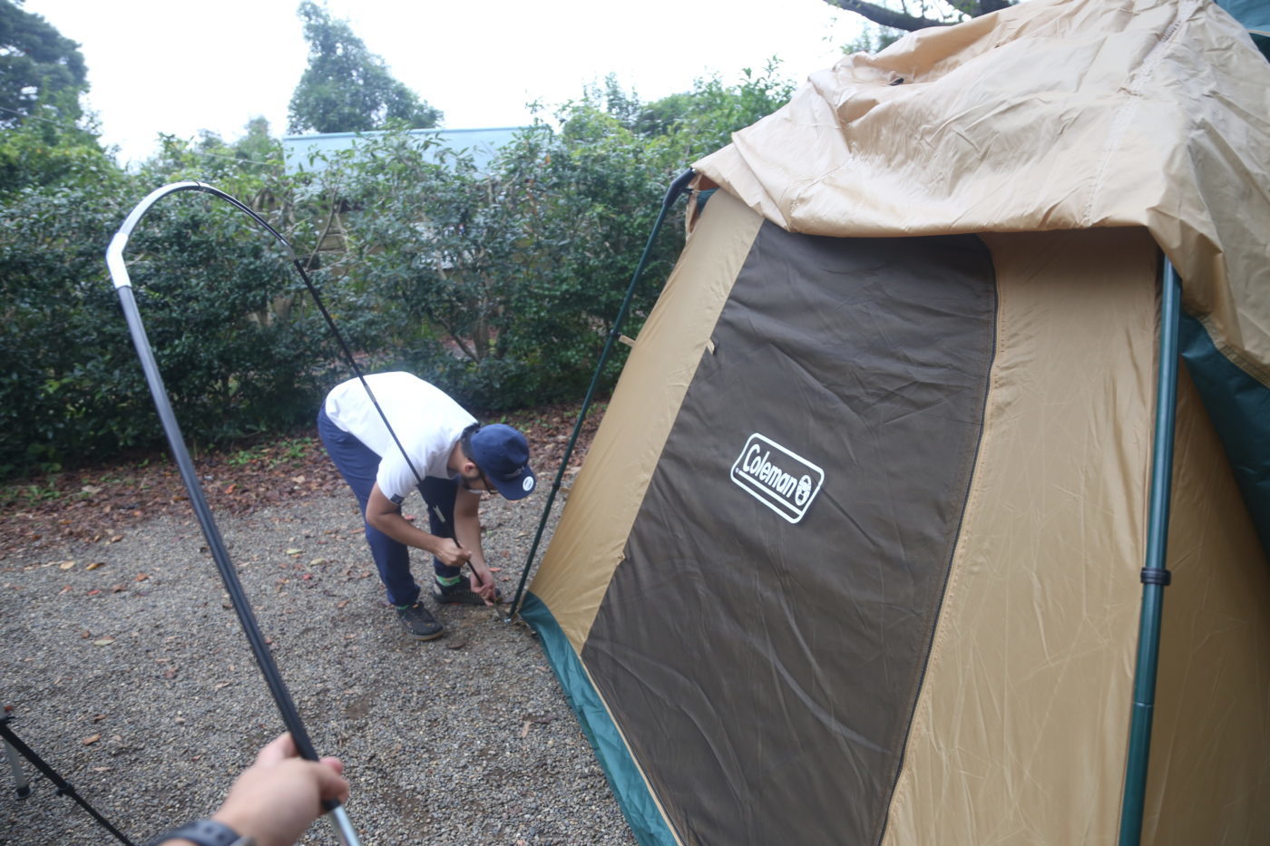 キャンプ初心者向けテント】コールマンBCキャノピードームの立て方を