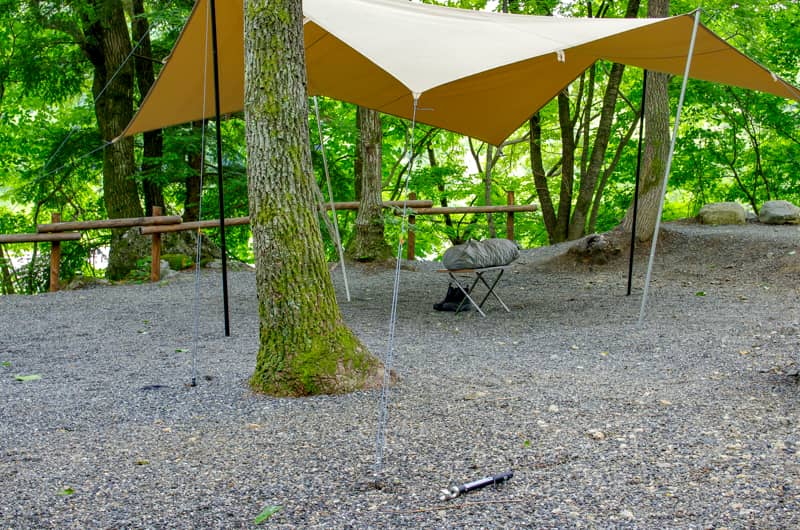 100%コットンのオシャレタープ「Canvas Camp クラシックシェルター