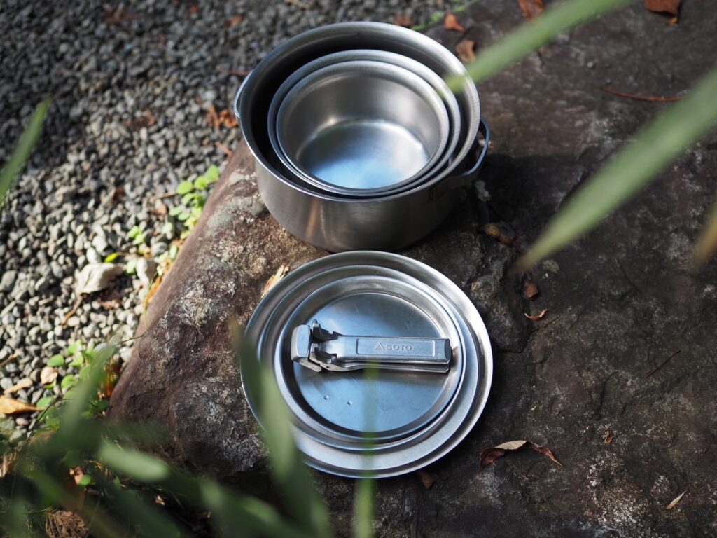 SOTO ヘビーポットGORAレビュー】スタッキング可能でIH対応！キャンプ
