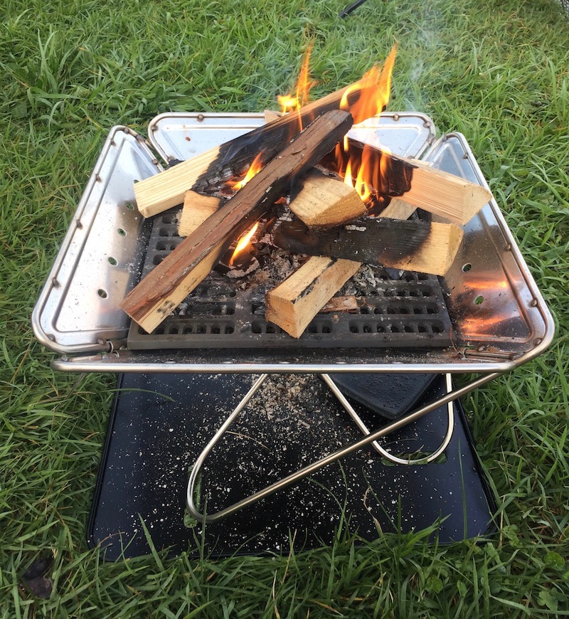 大人の焚き火遊びは道具から snowpeakの焚火ツールセットProをゲット