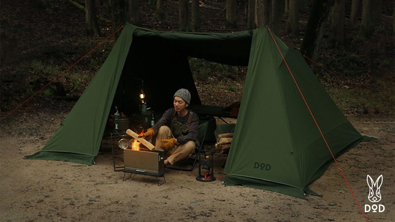 22年6月更新】DODの人気パップテント「ソロソウルウォウウォウ」の抽選