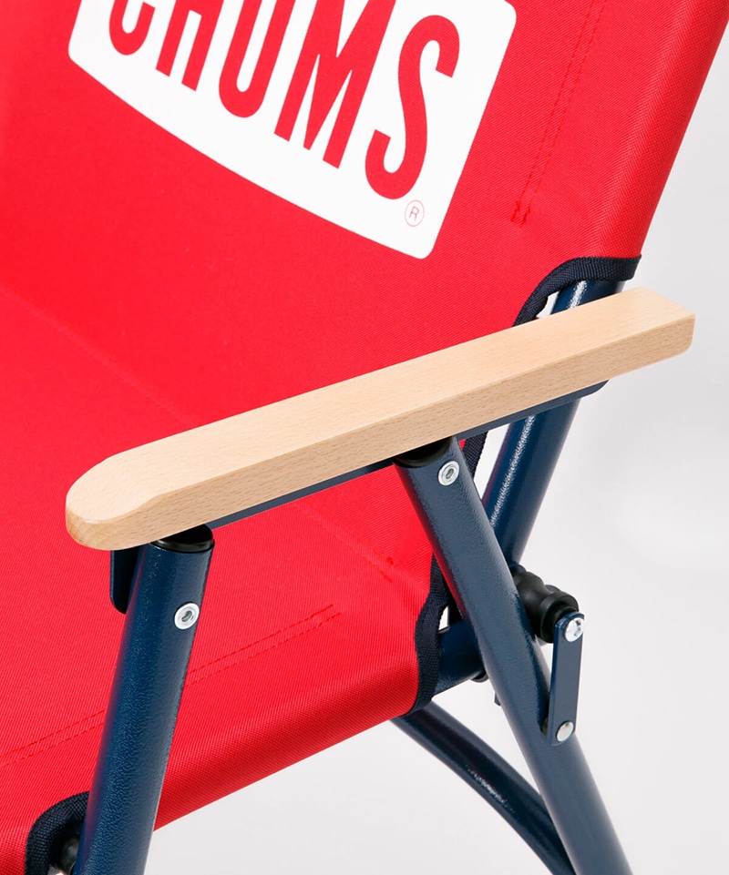 チャムスから折りたたみ式ローチェア「チャムスバックウィズチェア