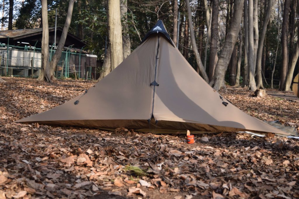 隣のULキャンパー】ローカスギアのクフHBは完璧なテント